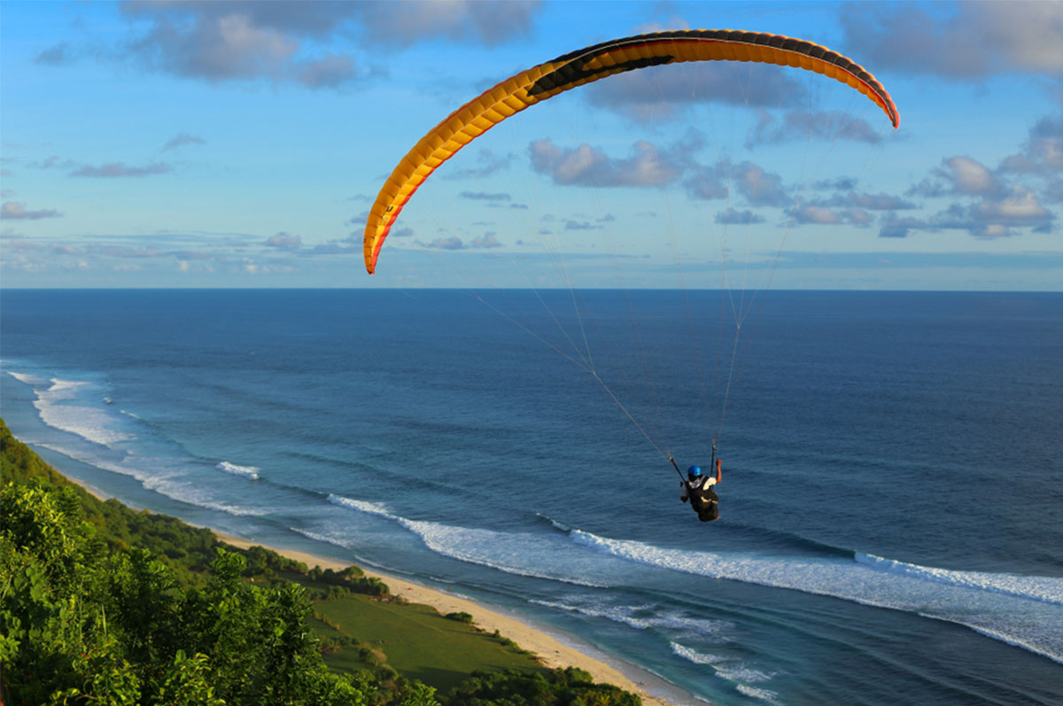 Bali Sky Adventure: Paragliding & Sunset
